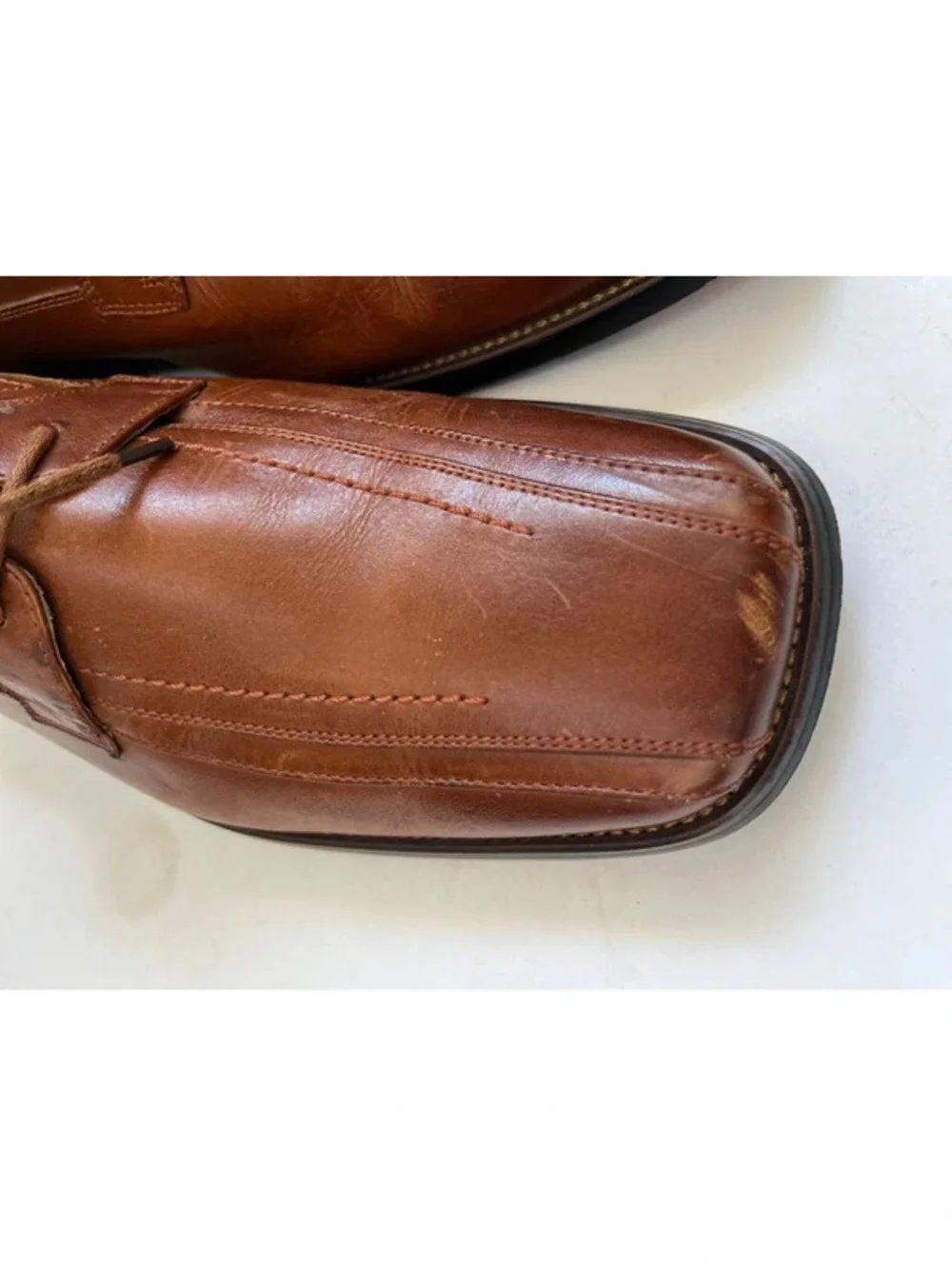 Stacy Adams Corrado Oxford Dress Shoes Bicycle Toe Brown Men's 10.5